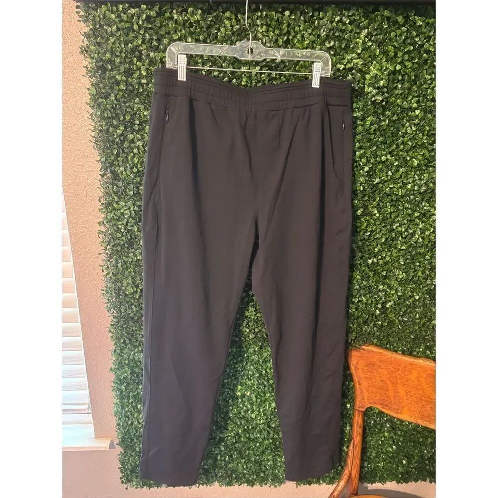 Public Rec Every Day Jogger Sweat Pant Men’s Size 36 Black Tapered EUC